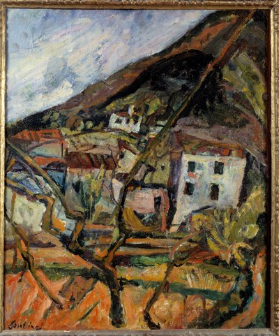 Krajobraz Vence Malarstwo Chaima Soutine