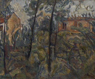 Pejzaż z domami, ok. 1930 r. 1918 autorstwa Chaim Soutine