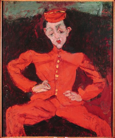 Le Groom, około 1925 (olej na płótnie) autorstwa Chaim Soutine