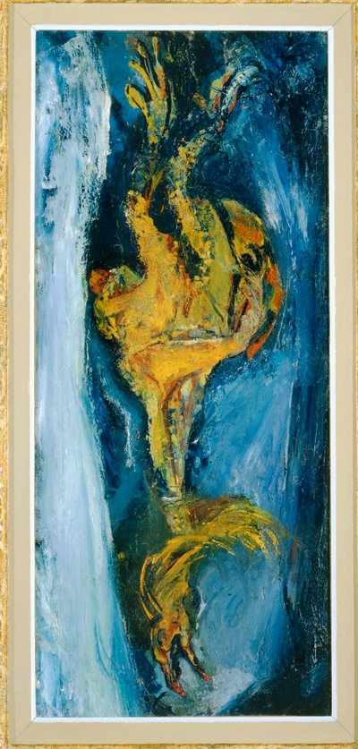 Le coq - a cock ... (obraz na płótnie) autorstwa Chaim Soutine