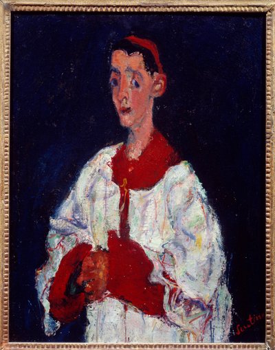 Chórzysta Obraz Chaima Soutine
