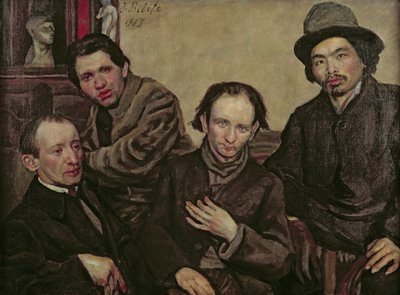 Spotkanie Malarzy autorstwa Chaim Soutine