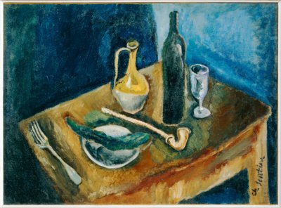 Martwa natura z fajką autorstwa Chaim Soutine