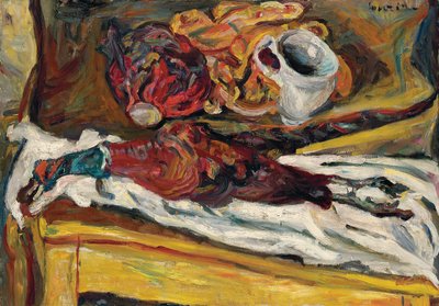 Bażant z Kapustą; Bażant Kapusta, 1926-1927 autorstwa Chaim Soutine