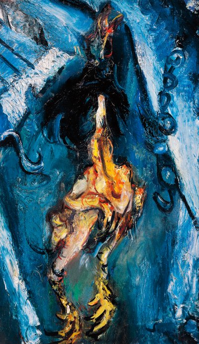 Skubany kurczak, ok. 1925, Chaim Soutine (1894-1943), olej na płótnie. Francja, XX wiek. autorstwa Chaim Soutine