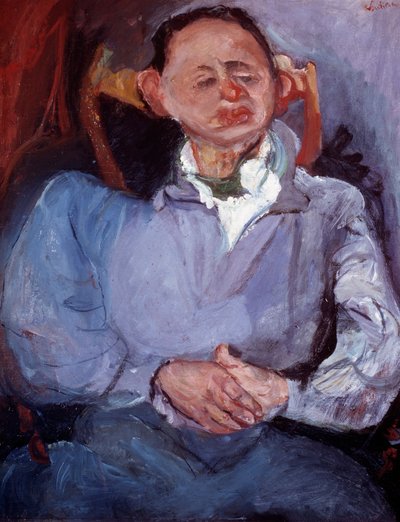 Portret rzeźbiarza Oscara Miestchaninoffa. Obraz Chaima Soutine