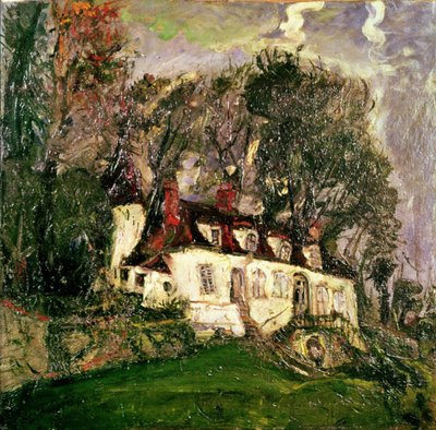 Dom w Oiseme, 1934 autorstwa Chaim Soutine