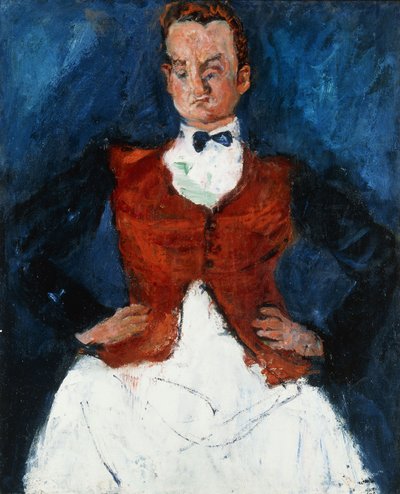 Maitre D; Lokaj, ok. 1927 autorstwa Chaim Soutine