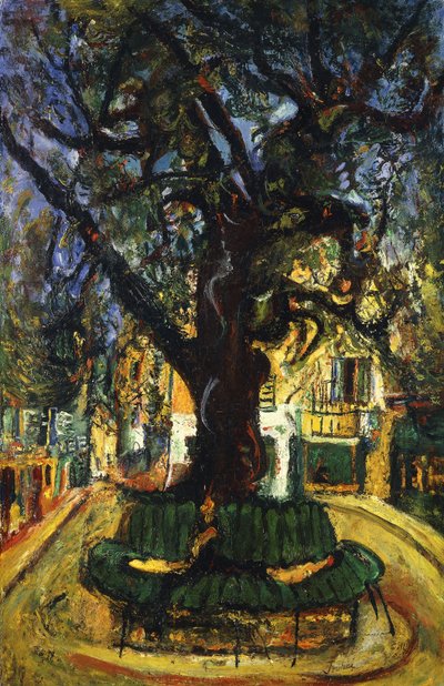 Drzewo w Vence; Drzewo Vence, 1929 autorstwa Chaim Soutine