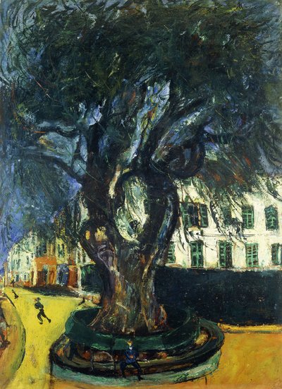 Drzewo w Vence; Drzewo Vence, ok. 1929 autorstwa Chaim Soutine