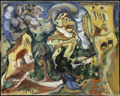 Wieś, ok. 1923 autorstwa Chaim Soutine
