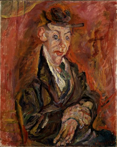 Kobieta o okrągłych oczach autorstwa Chaim Soutine