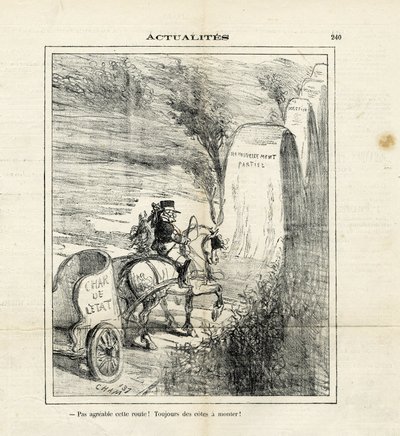 Ilustracja Chama (1819-1879) w Le Charivari autorstwa Amédée de Noé