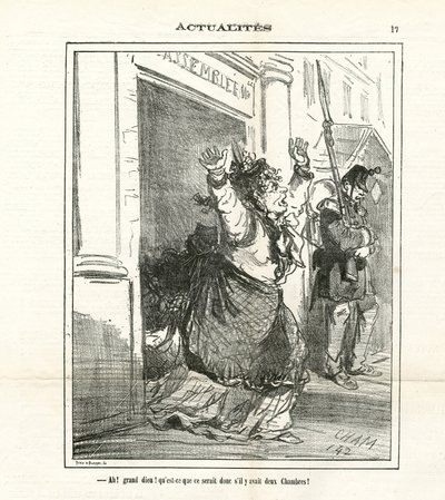 Ilustracja Chama (1819-1879) w The Charivari autorstwa Amédée de Noé