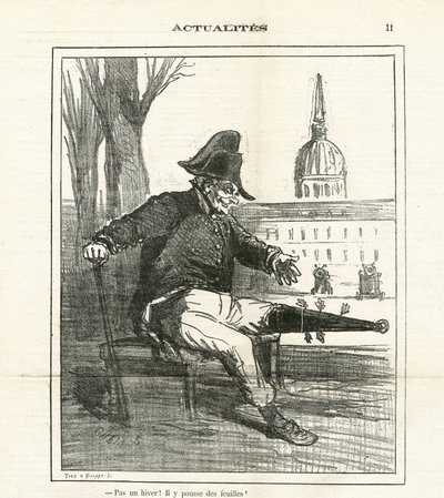 Ilustracja Chama (1819-1879) w The Charivari autorstwa Amédée de Noé