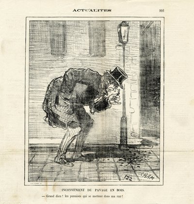 Ilustracja Chama (1819-1879) w The Charivari autorstwa Amédée de Noé