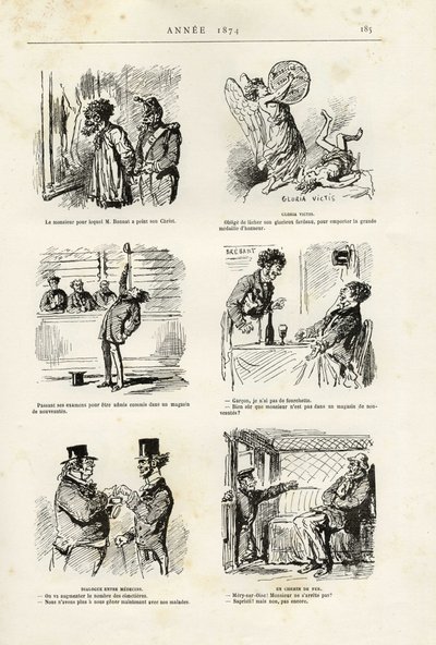 Kronika Paryska (Cham) autorstwa Amédée de Noé