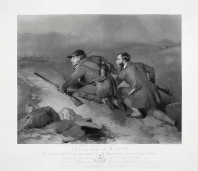 Kradzież Marca, grawerowane przez Edwarda Burtona autorstwa Charles (after) Landseer