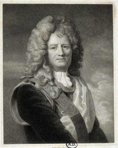 Portret Vaubana - obraz Le Brun autorstwa Charles (after) Le Brun