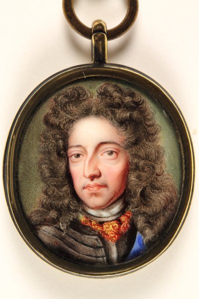 Wilhelm III (akwarela na welinie) autorstwa Charles (attr.to) Boit