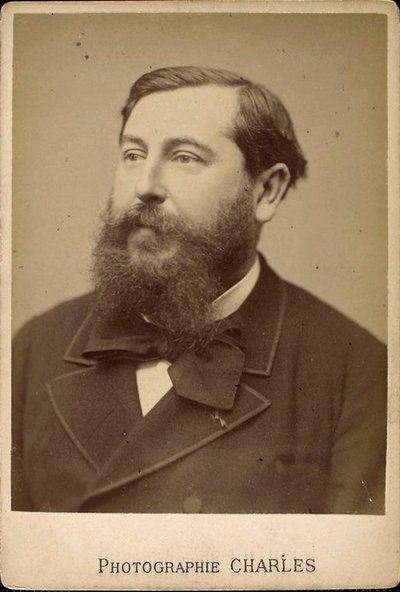 Léo Delibes, kompozytor francuski, XIX w. autorstwa Charles
