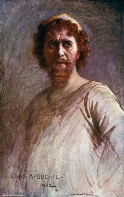 Ulisses, Pan Drzewo, Akt I, Scena 2 (kolor lito) autorstwa Charles A. Buchel