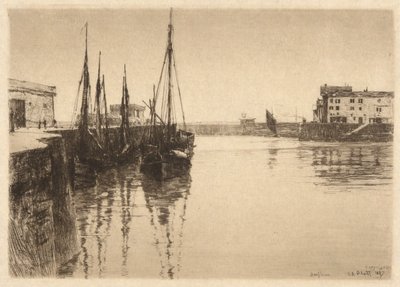 Honfleur autorstwa Charles A. Platt