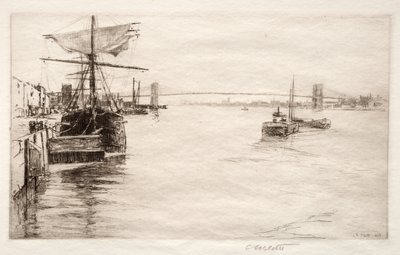Most Brookliński, 1888. autorstwa Charles Adams Platt