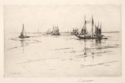 Kanał Maślanki, Nowy Jork, 1889. autorstwa Charles Adams Platt