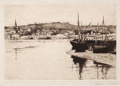 Trouville, 1889. autorstwa Charles Adams Platt