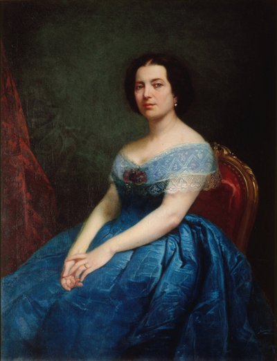 Portret Ernesty Grisis 1816-1895, 1866. autorstwa Charles Adolphe Bonnegrace