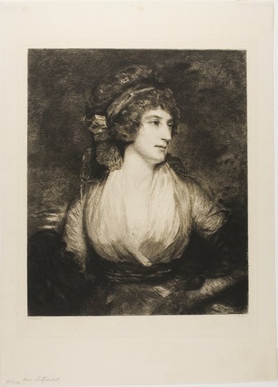 Portret kobiety autorstwa Charles Albert Waltner