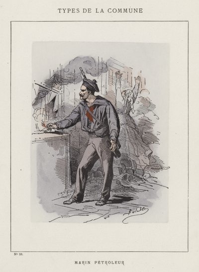 Marin Petroleur autorstwa Charles Albert d Arnoux Bertall