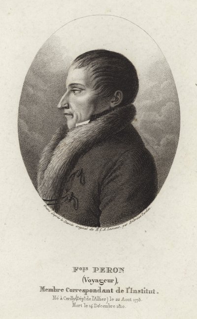 Francois Peron autorstwa Charles Alexandre Lesueur