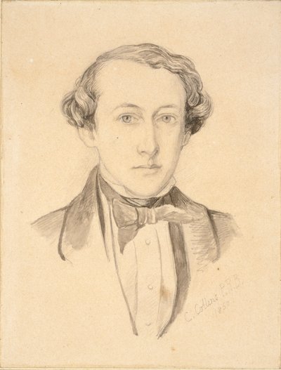 Portret Sir Johna Everetta Millaisa, 1850 autorstwa Charles Allston Collins