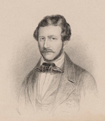 Gaetano Donizetti autorstwa Charles Alphonse Deblois