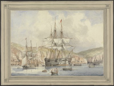Widok na Maltę, ca. 1849 autorstwa Charles Andrew Dyce