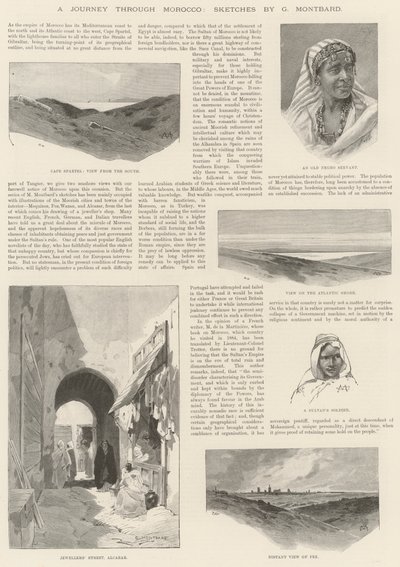 Podróż przez Maroko autorstwa Charles Auguste Loye