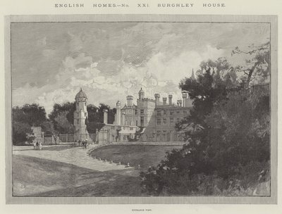 Dom Burghley autorstwa Charles Auguste Loye