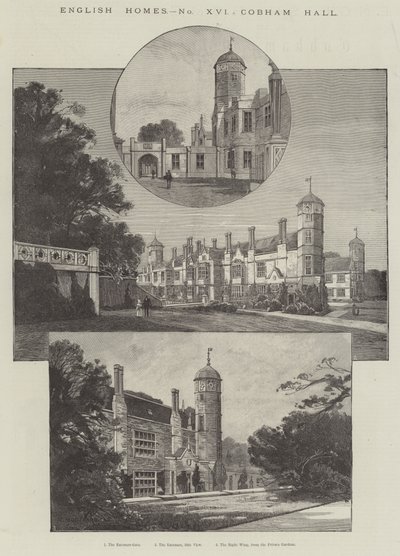 Cobham Hall autorstwa Charles Auguste Loye