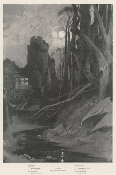 Nawiedzany autorstwa Charles Auguste Loye