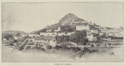 Hyeres les Palmiers autorstwa Charles Auguste Loye