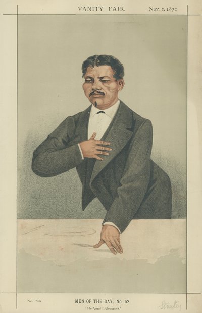 Pan Henry Morton Stanley autorstwa Charles Auguste Loye