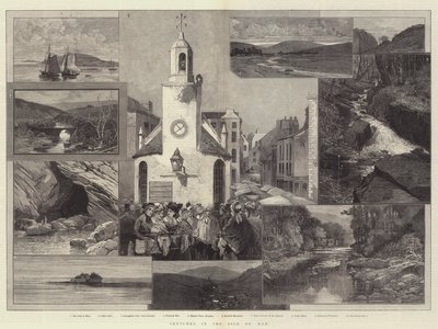 Szkice na Wyspie Man autorstwa Charles Auguste Loye