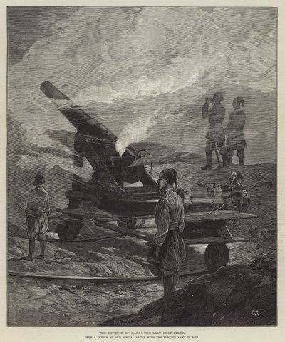 Obrona Karsu, ostatni strzał oddany autorstwa Charles Auguste Loye