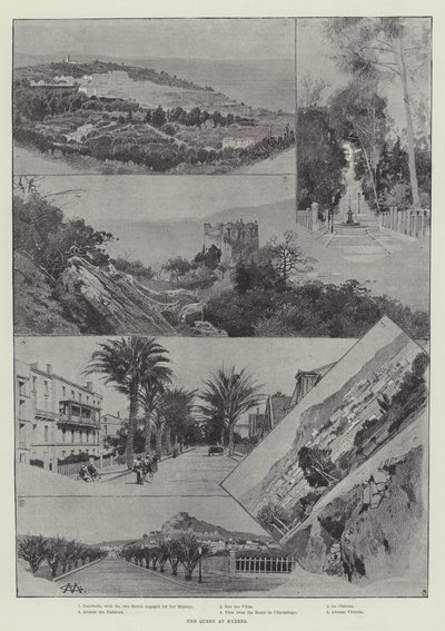 Królowa w Hyeres autorstwa Charles Auguste Loye