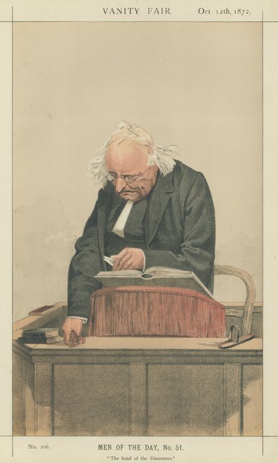 Wielebny Thomas Binney autorstwa Charles Auguste Loye