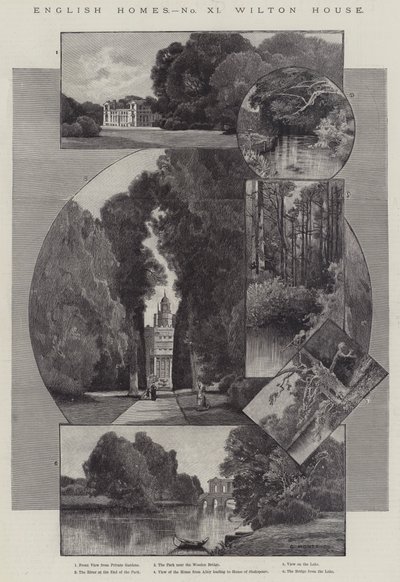 Wilton House autorstwa Charles Auguste Loye