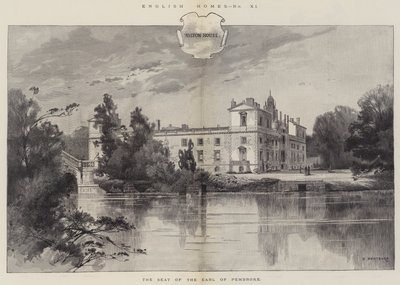 Wilton House, siedziba hrabiego Pembroke autorstwa Charles Auguste Loye