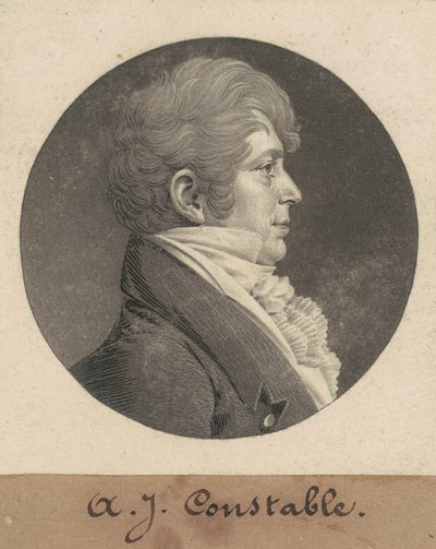 AJ Constable autorstwa Charles B. J. Févret de Saint Mémin